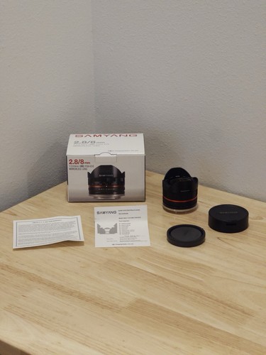 Samyang 8mm 8 fisheye - 8mm, f/2.8